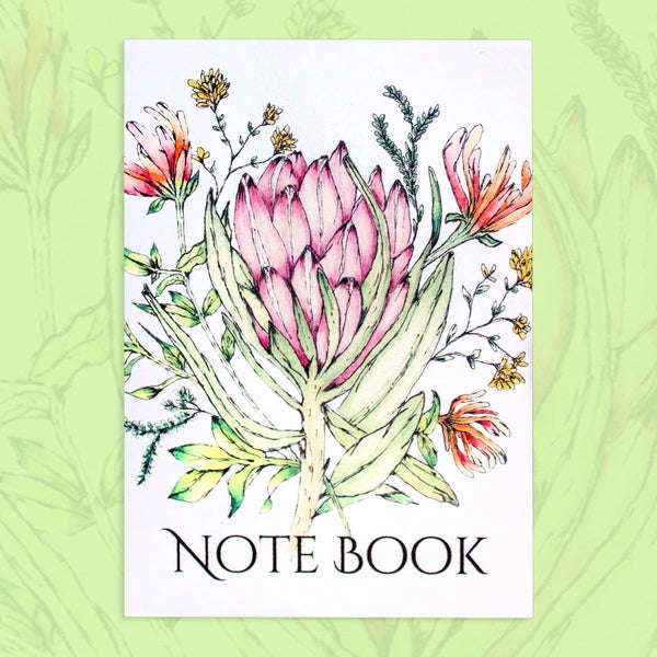 Classic Protea A7 Notebook
