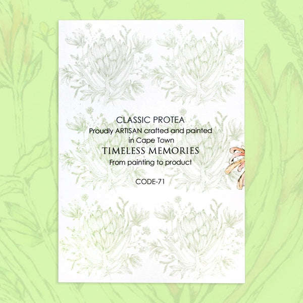 Classic Protea A7 Notebook