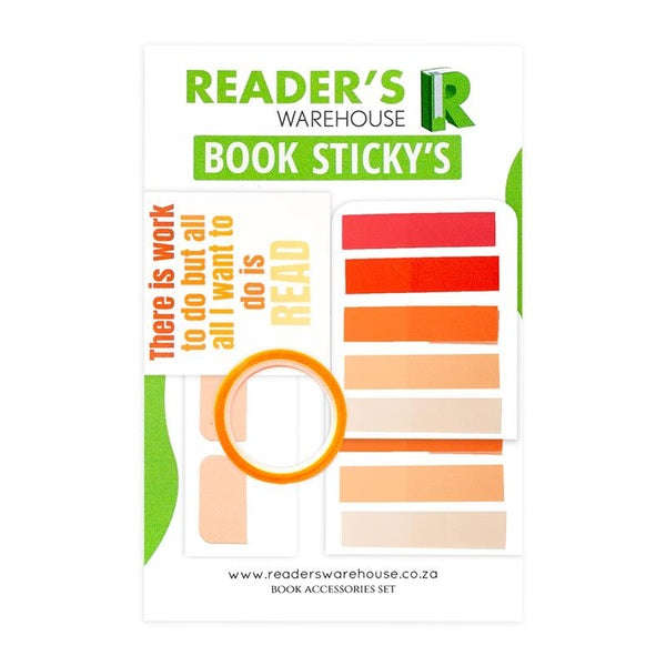 Book Sticky's Orange Accessories