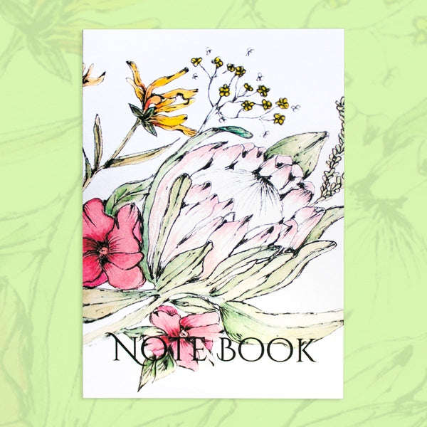 Protea Fields A7 Notebook