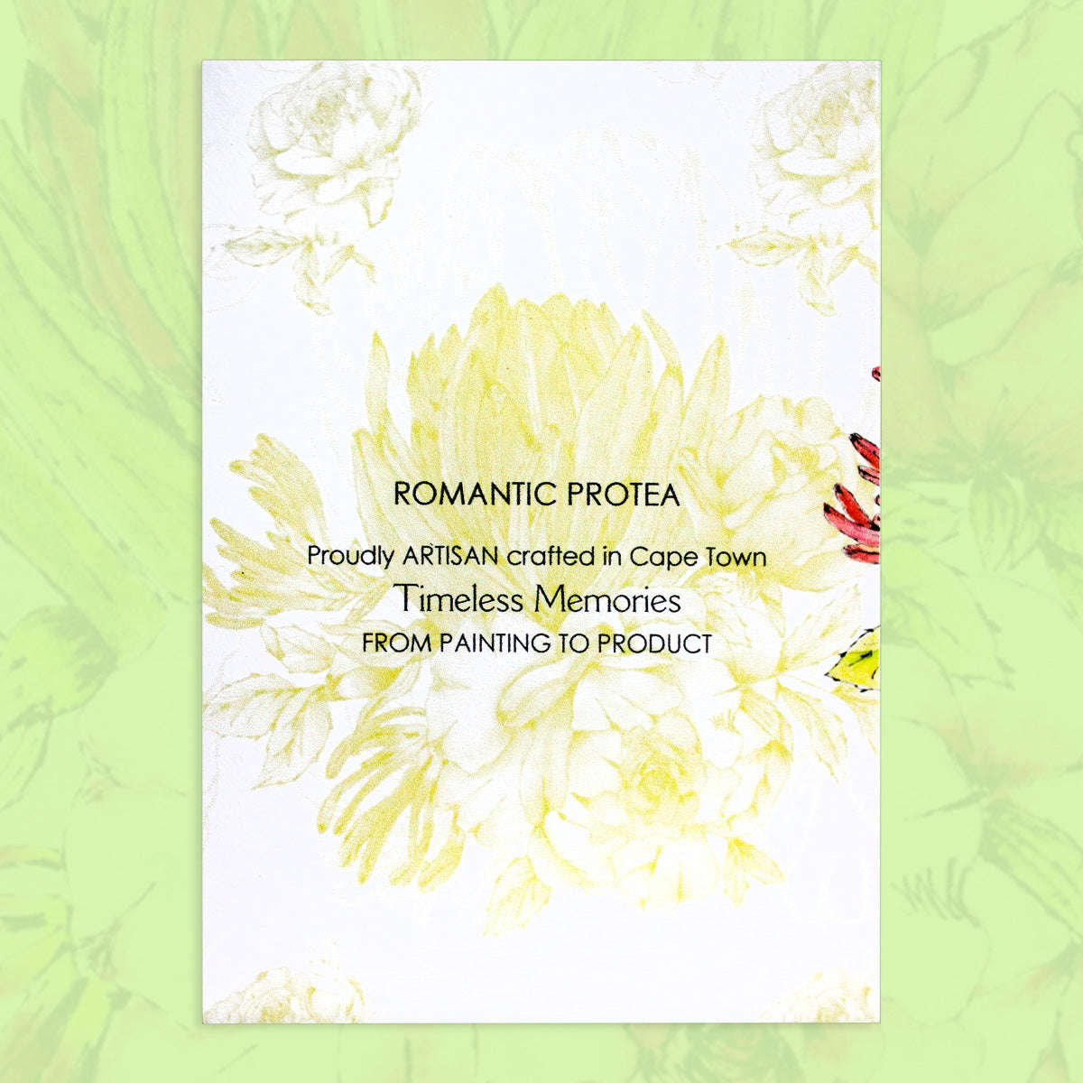 Romantic Protea A7 Notebook