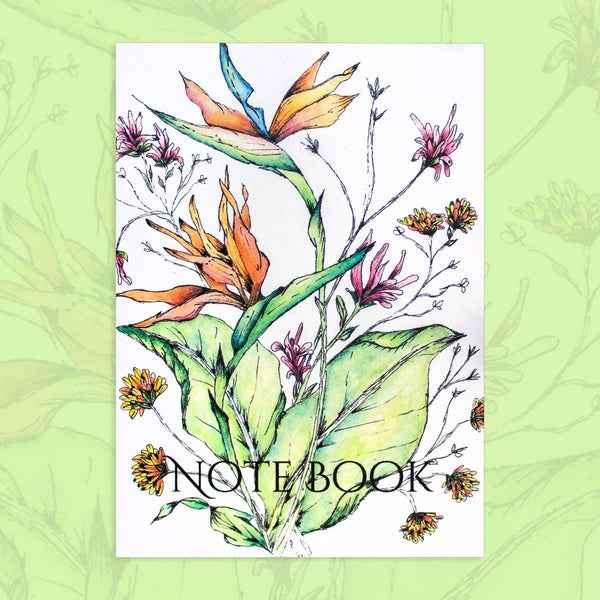 Strelitzia In Fynbos A7 Notebook