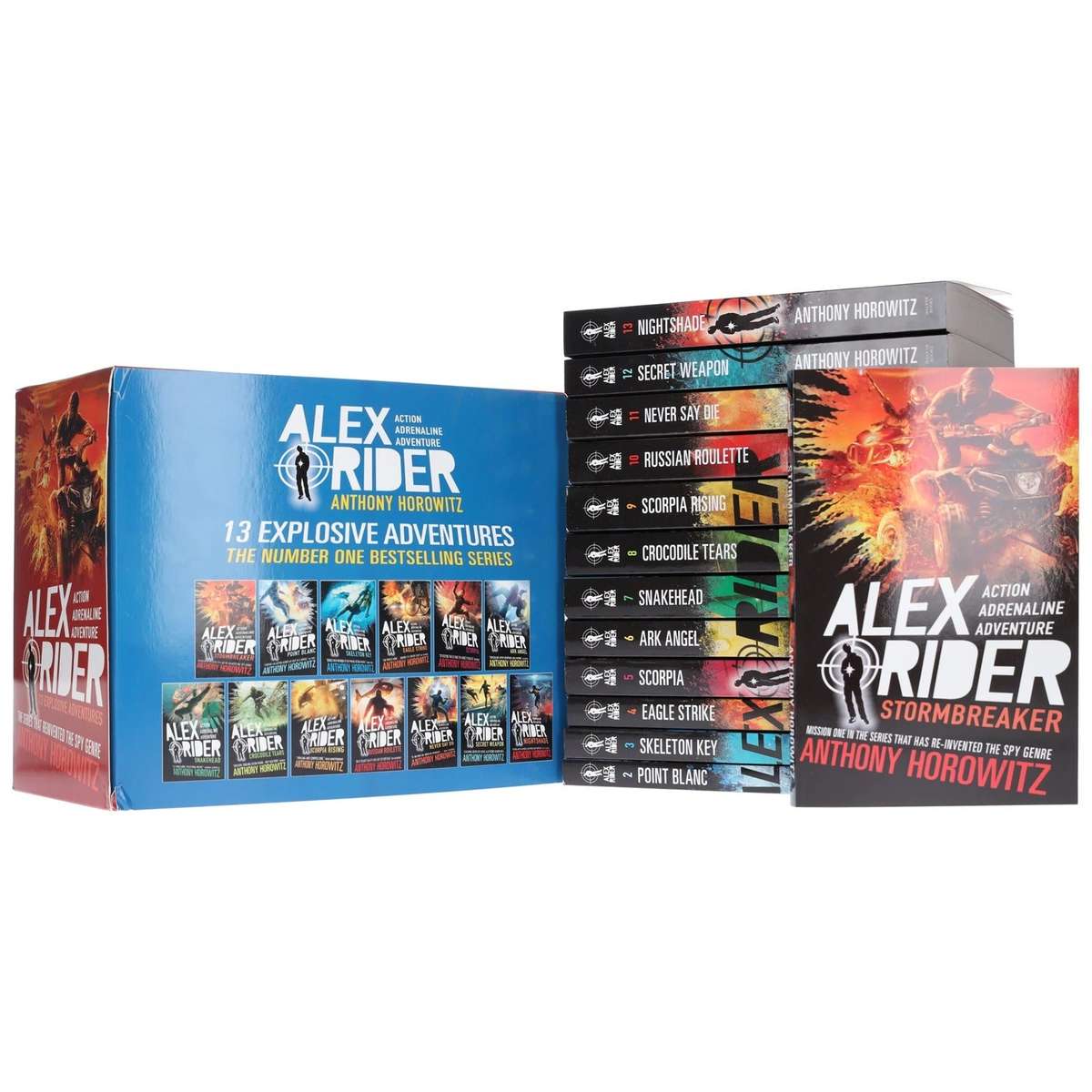 Alex Rider 13 Explosive Adventure ( Boxset )