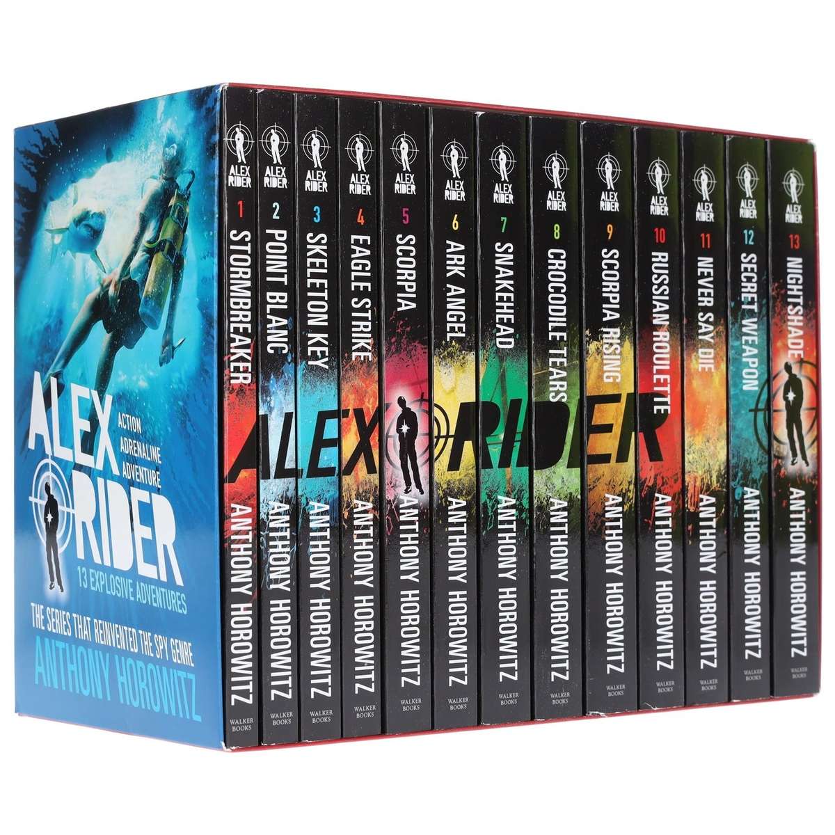 Alex Rider 13 Explosive Adventure ( Boxset )