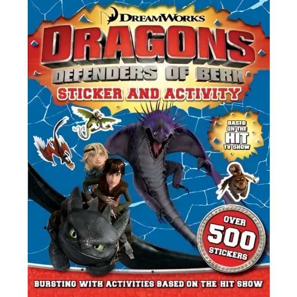 Dragons Defenders Of Berk Activity Book