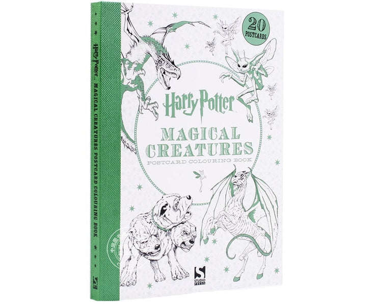 Harry Potter Magical Creatures Postcard Colouring Book