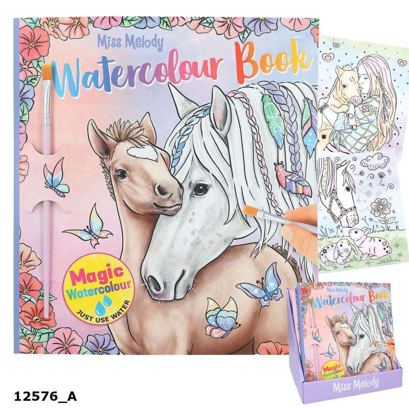 Miss Melody Watercolour Book