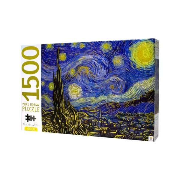 Starry Night by Van Gogh - 1500 Piece Puzzle