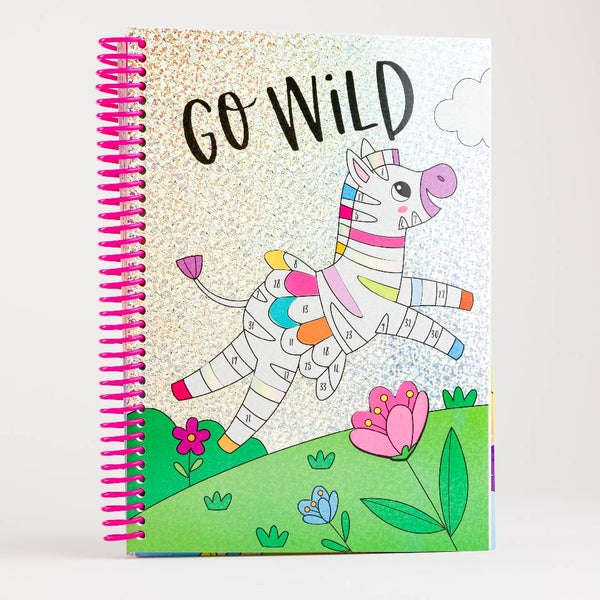 Sticker by Numbers: Cute Animals