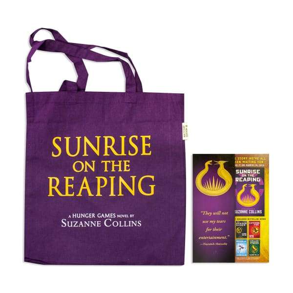 Sunrise on the Reaping & Free Tote Bag & Bookmark