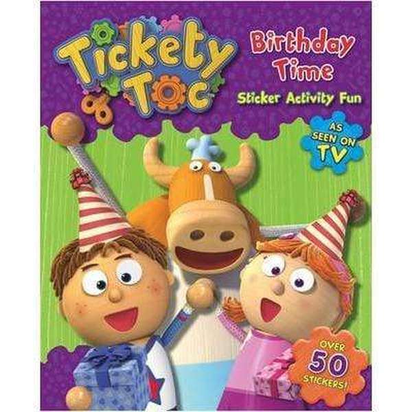 Tickety Toc Birthday Time Sticker Activity Fun