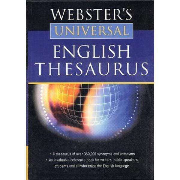 Webster Universal English Thesaurus