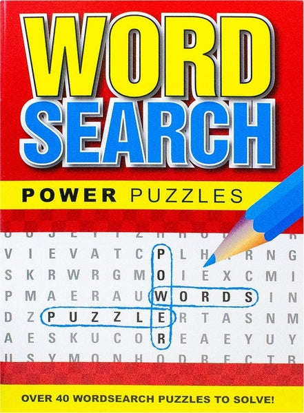 Word Search Red Power Puzzles