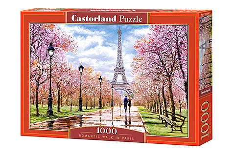 Romantic Walk In Paris - 1000 Piece Puzzle
