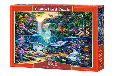 Jungle Paradise 1500 Piece Puzzle