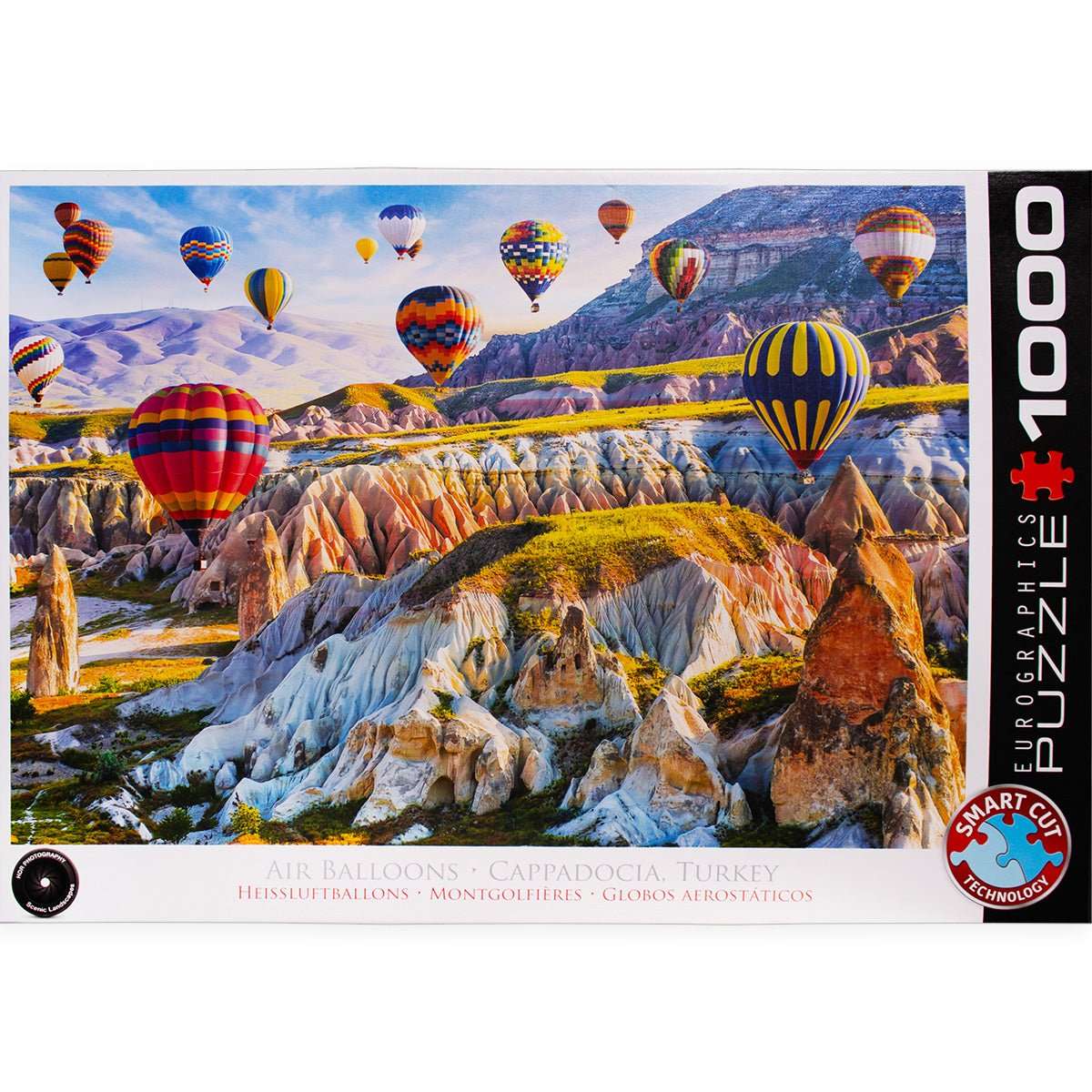 Air Balloon Cappadocia Turkey 1000 Piece Puzzle Box set