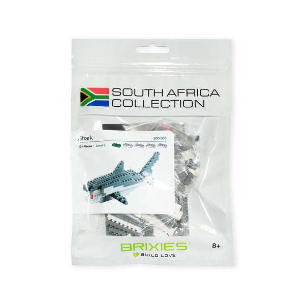 Brixies Construction Set - Shark