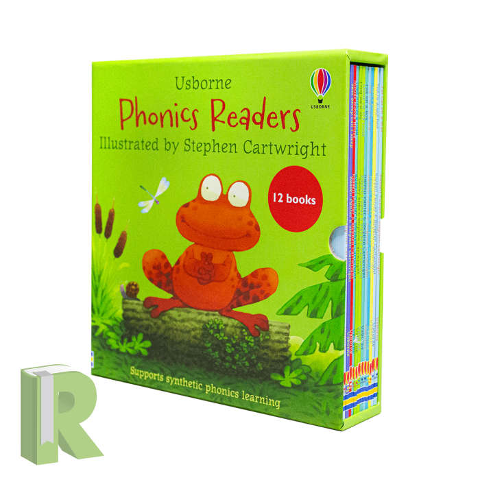 Usborne Phonics Readers 12 Book Box Set