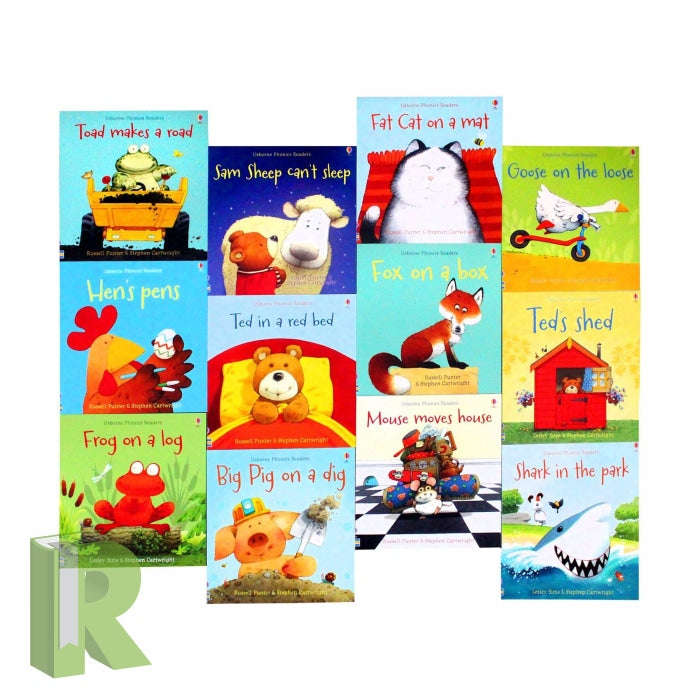 Usborne Phonics Readers 12 Book Box Set
