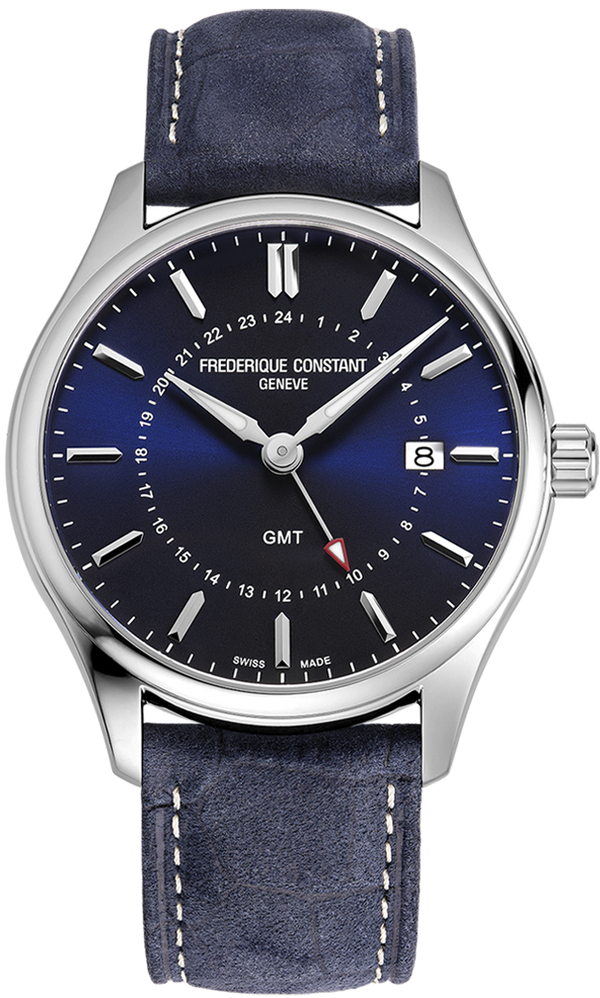 Frederique Constant Classics Quartz GMT - FC-252NS5B6 ()