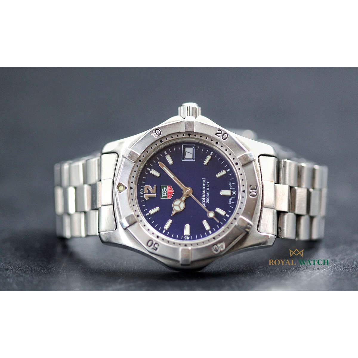 Tag Heuer 2000 Professional Blue Dial Quartz (Pre-Owned)
