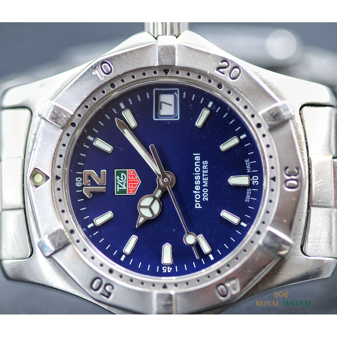 Tag Heuer 2000 Professional Blue Dial Quartz (Pre-Owned)