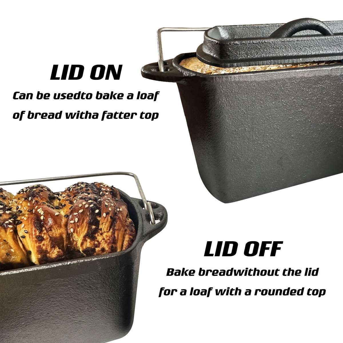 Bon Voyage Cast Iron Bread Pot