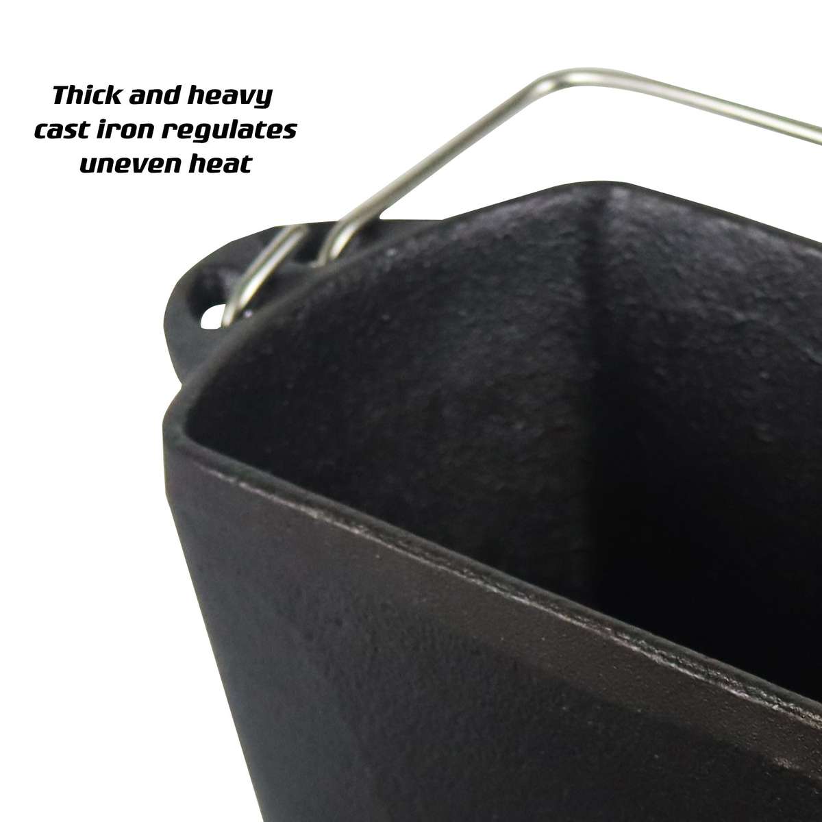 Bon Voyage Cast Iron Bread Pot