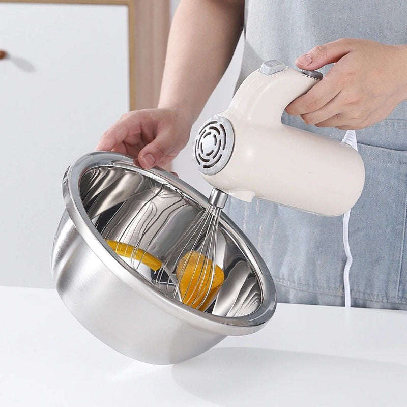 Stainless Steel Wide Edge Deep Mixing Bowl