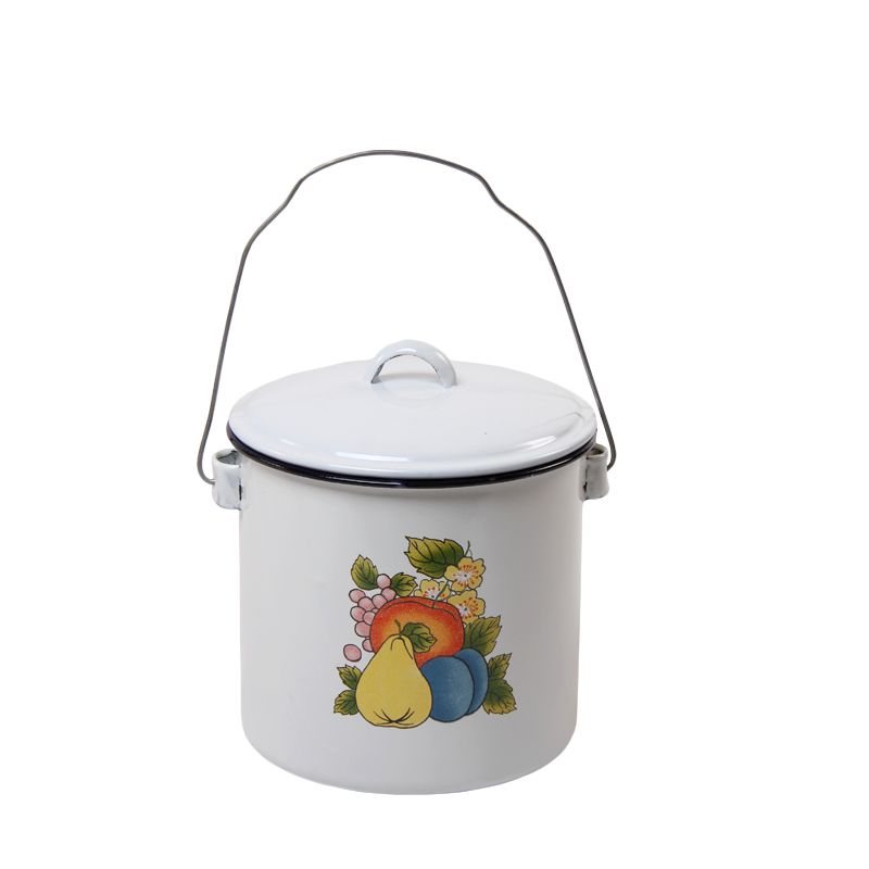 New World Enamel Billy Can Plain/Decorated