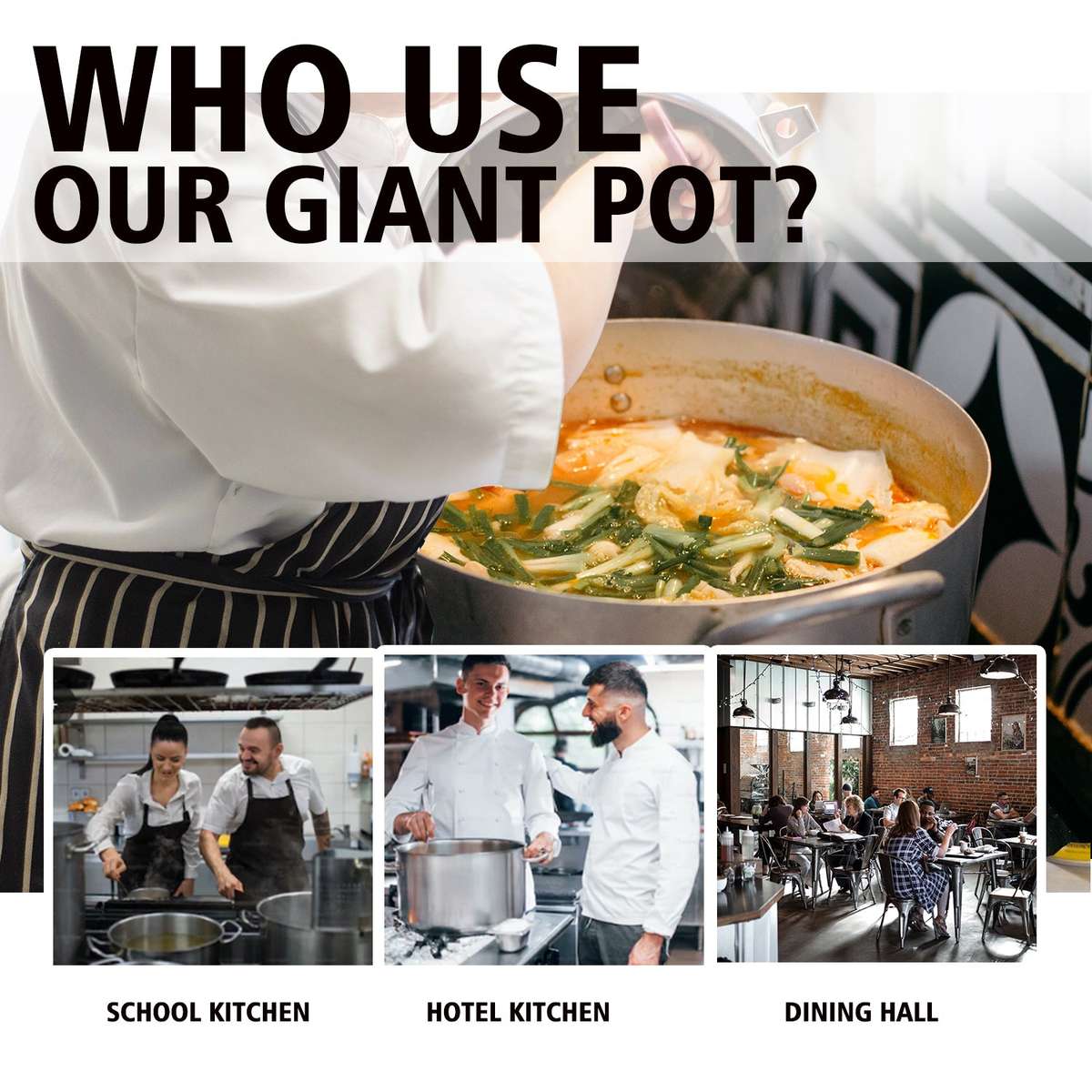 Bon Voyage Extra Heavy Duty Catering Pot individual