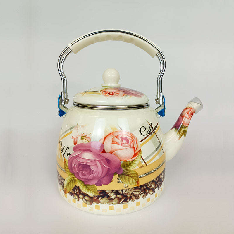 Agate Royal Enamel Tea Pot Teapot with Strainer 3.3LT