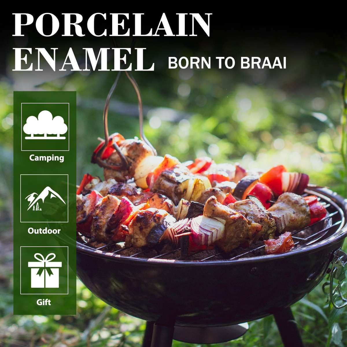 Big5 Kettle Braai 18inch (47cm) Medium Portable