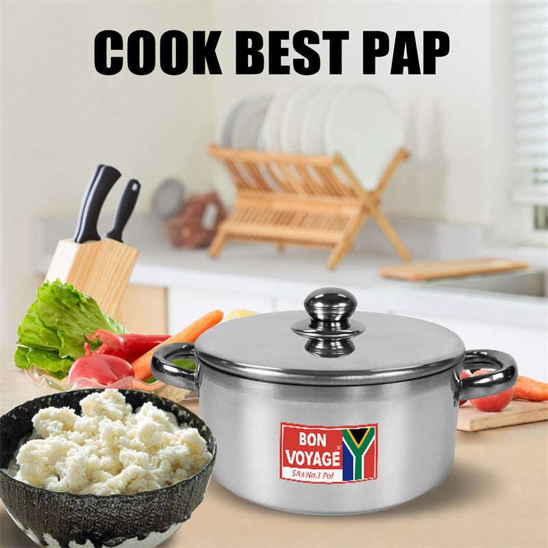 Bon Voyage Queen 10 Piece Pots Set with SS Handles