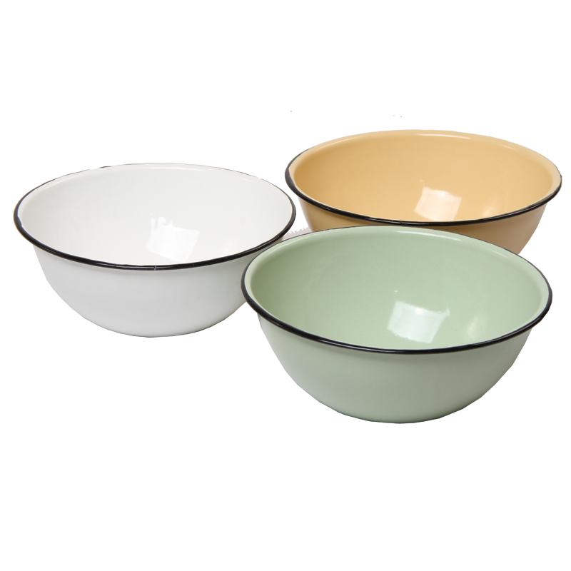 New World Enamel Cash Bowl