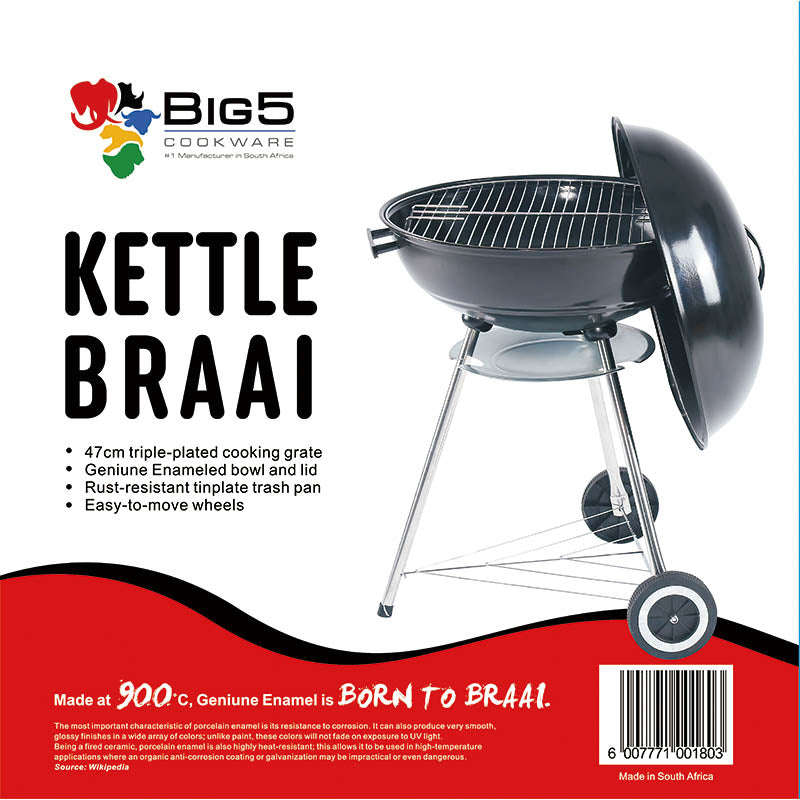 Big5 Kettle Braai 18inch (47cm) Medium Portable