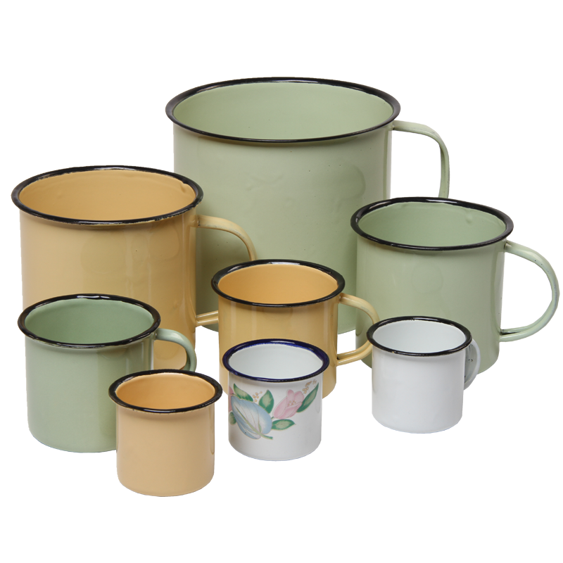 New World Enamel Mug Plain/Decorative