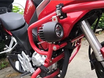 2 X 15W Motorbike Spot Light and Relay Wiring Harness COMBO