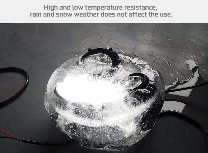 2 X 15W Motorbike Spot Light and Relay Wiring Harness COMBO