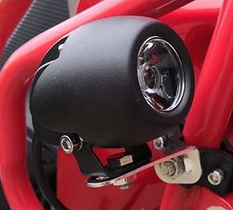 2 X 15W Motorbike Spot Light and Relay Wiring Harness COMBO