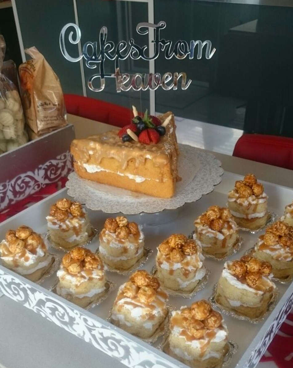 Custom Cake Topper (Acrylic) - Mirror Gold