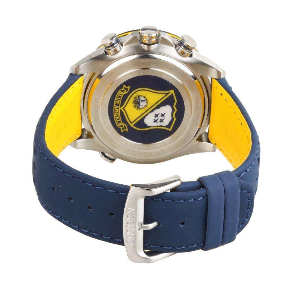 CITIZEN Eco Drive Blue Angels World Chronograph Men's Watch