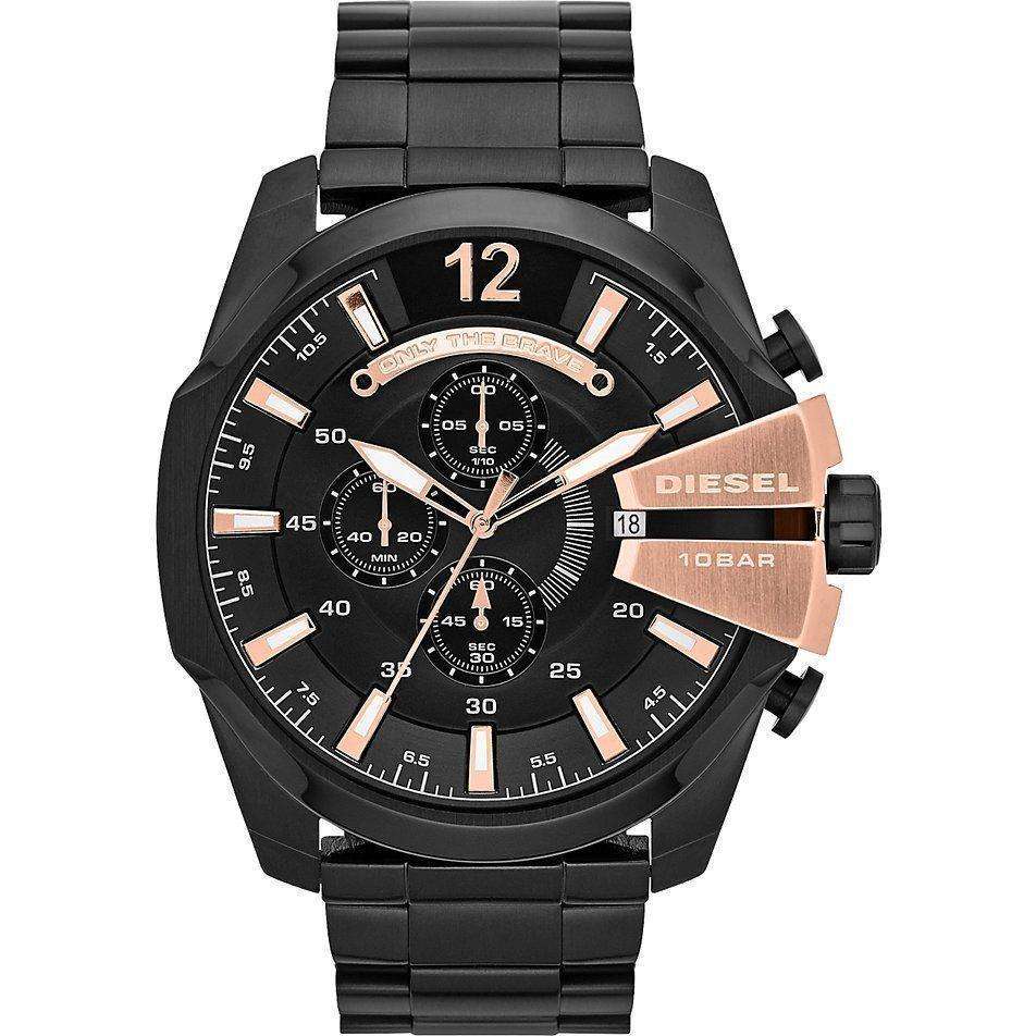 DIESEL Chief Chronograph Black Dial Stainless Steel Men's Watch
