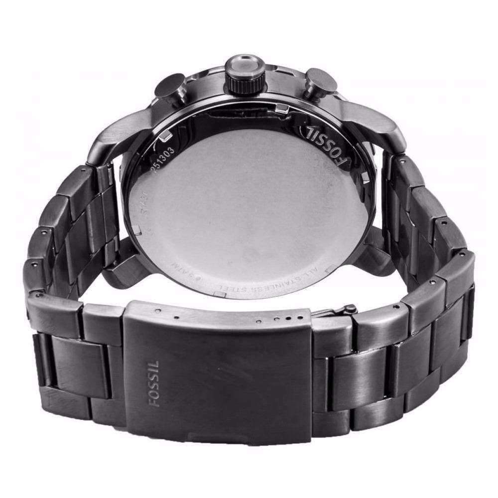 Fossil Nate Chronograph Smoke Grey Dial Men's Watch