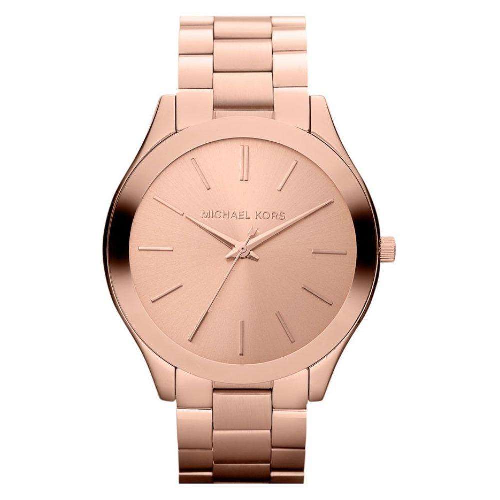 Michael Kors Rose Gold-Tone Dial Ladies Watch