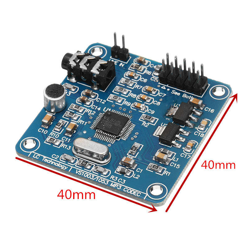 VS1053 MP3 MODULE DEVELOPMENT BOARD