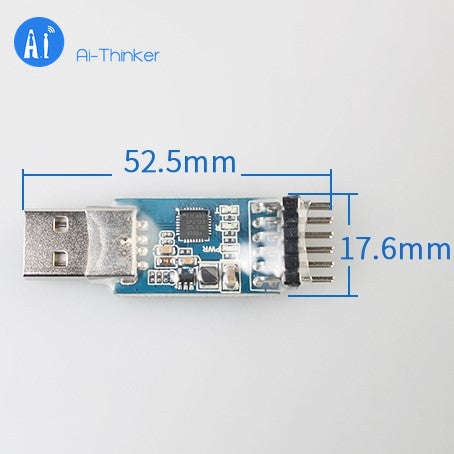 USB to TTL serial port module 3.3V 5V CP2102