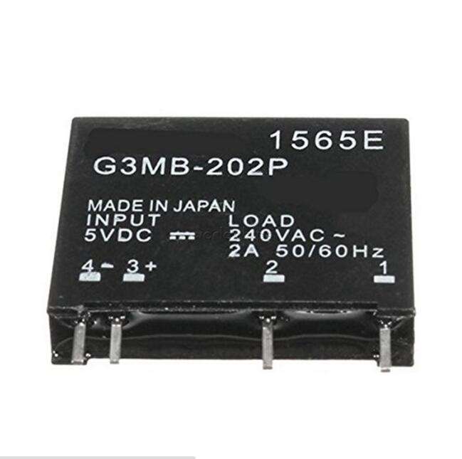 Solid State Relay Module G3MB-202P PCB SSR In 5V DC Out 240V AC 2A