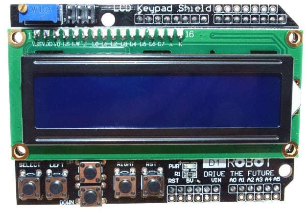 Arduino LCD Keypad Shield (DFROBOT)