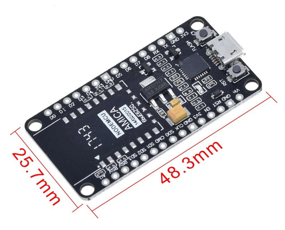 NodeMCU Compatible Development Board for ESP8266 ESP-12F ESP-12E